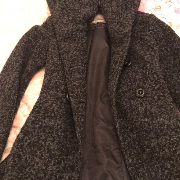 Steve Madden Overside Hood Warm Coat - Picture 5 of 6